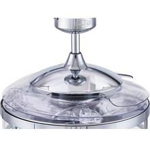 Takfläkt med transparenta rotorblad