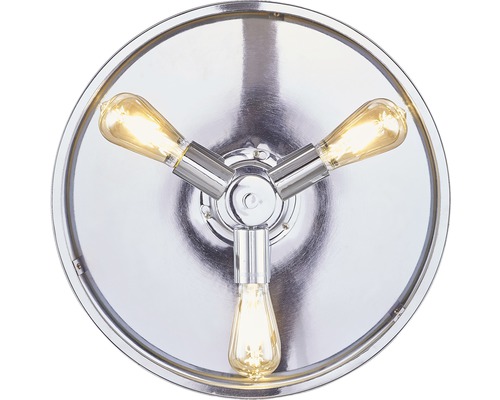 Taklampa med tre glödlampor