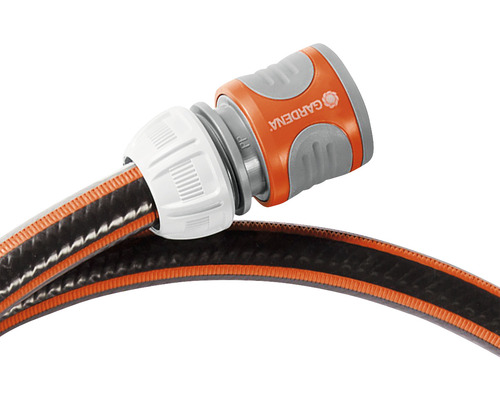 Gardena slangkoppling med en trädgårdsslang