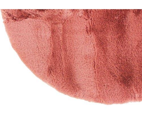 Fluffig matta, rund skärning