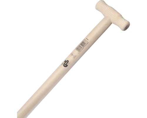 Träskaft med T-handtag för trädgårdsredskap