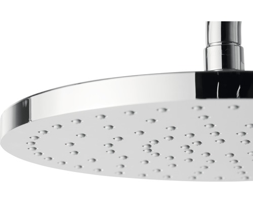 Runt duschhuvud med duscharmar