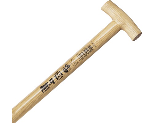 Träskaft med T-handtag för trädgårdsredskap