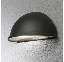 Halvrund vägglampa för utomhusbruk