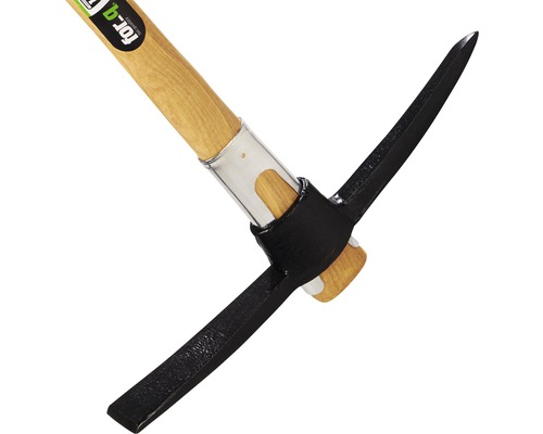 Spetshacka med träskaft