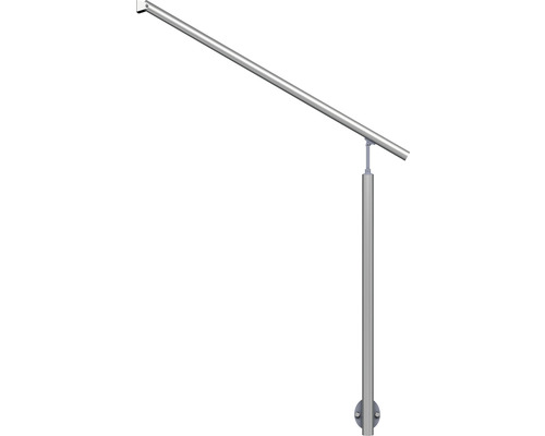 Rostfritt stålräcke för trappor