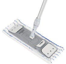 Mopp med överdrag och teleskopskaft