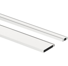 Två aluminiumprofiler