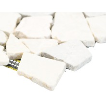 Marmormosaikplatta på nät