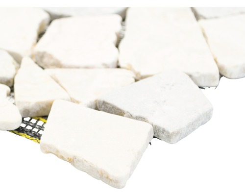 Marmormosaikplatta på nät