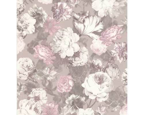 Tapet ERISMANN Floral brun beige 02513-70