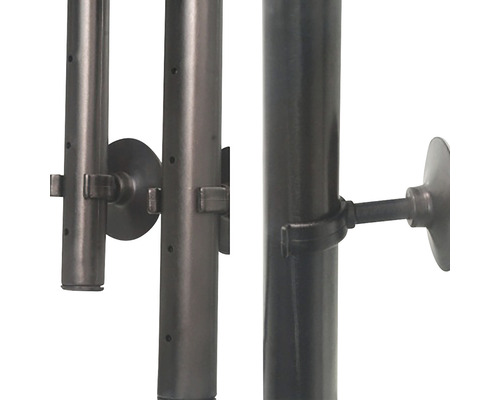 Detaljvy av ett element med väggfäste