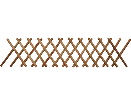 Utdragbart träspaljé