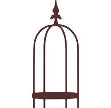 Obelisk Oscar 160cm chokladbrun