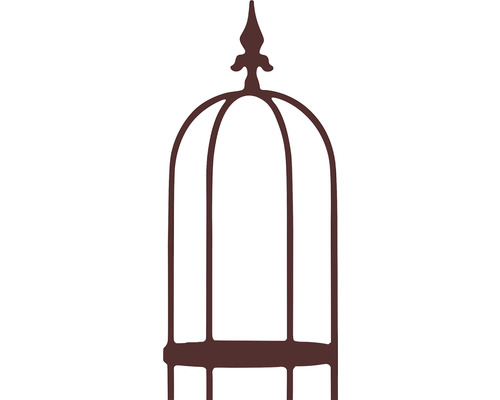 Dekorativ fågelbur silhuett