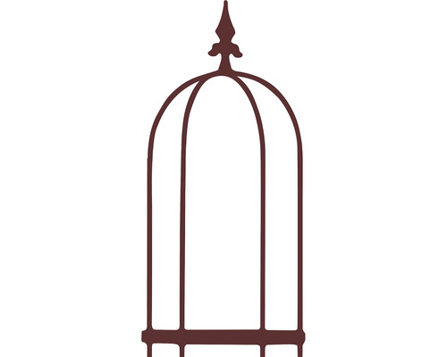 Dekorativ fågelbur silhuett