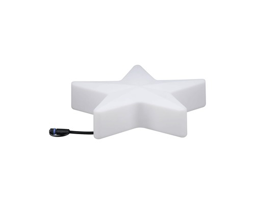 Stjärnformad lampa med kabel