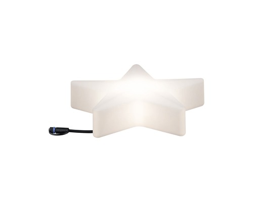 Stjärnformad LED-dekorationslampa med kabel