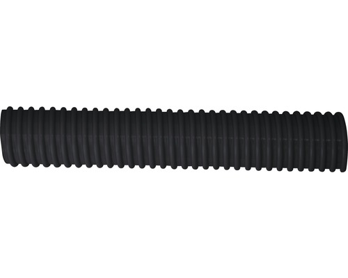 Svart flexibel kabelskyddsslang