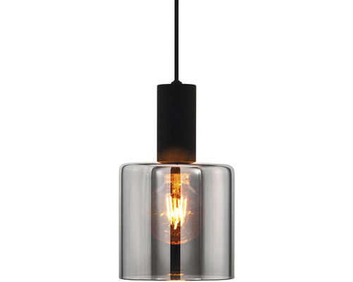 Taklampa med glasskärm och ljuskälla