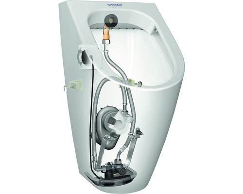 Duravit urinal med intern installation