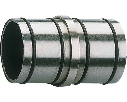 Rörkoppling av metall med tätningsringar