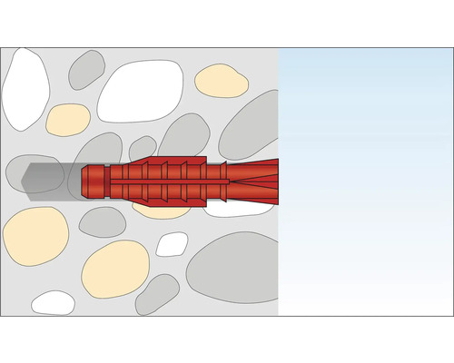 Illustration av en plugg i en vägg