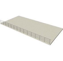 Betongrund med räcke