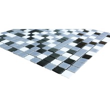 Mosaikplatta med fyrkantiga stenar