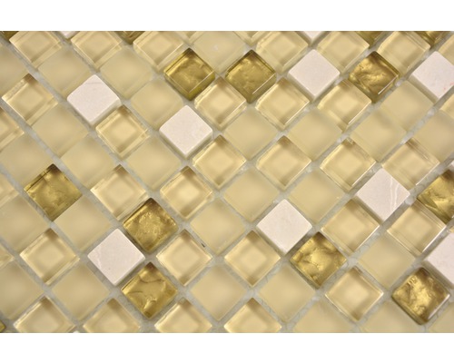 Närbild av mosaikplattor med fyrkantiga former