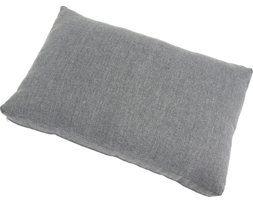 Grå rektangulär kudde