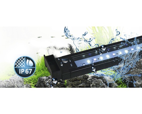 Akvarium LED-lampa med stänkskydd och skyddsklass IP 67