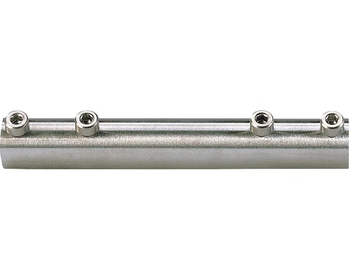 Metallrör med fyra ställskruvar