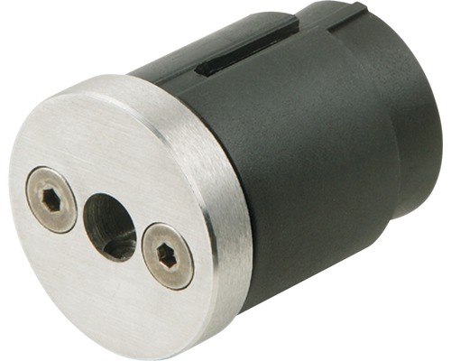 Kopplingsstycke med två skruvar och en öppning