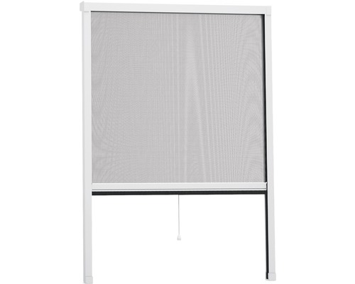 Myggnät aluminium-fönster-rullgardin home protect easyHOLD vitt 125x170cm
