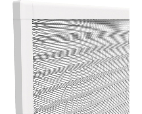 Detaljvy av en plisségardin för fönster