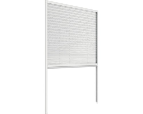 Plisségardins insektsskydd med ram