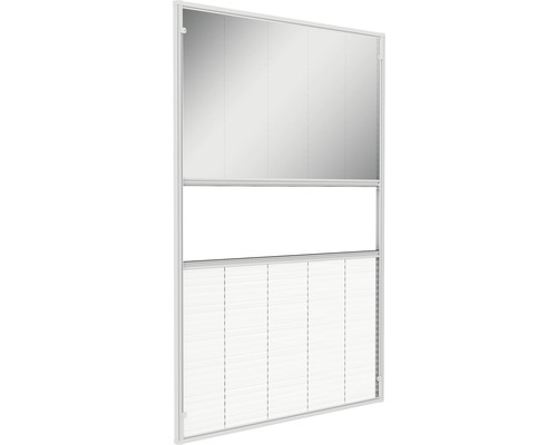 Tredelad insektsram för fönster med flexibel design