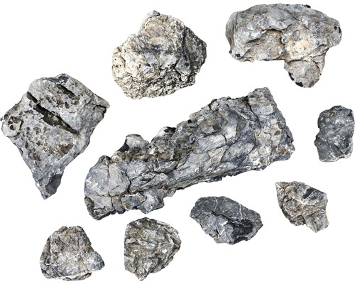 Dekorativa kalkstenar för trädgården