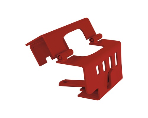 Rött metallventillskydd