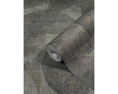 Rulle vinyltapet med cirkelmönster