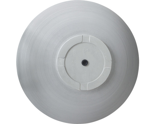 Underifrånvy av en rund täckplåt