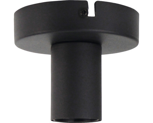 Svart lamppropp för takmontering