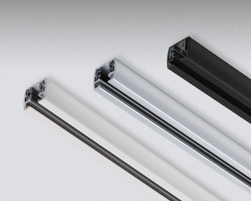 Tre strömskenor för inomhusbruk