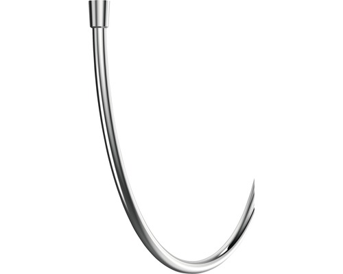 Böjt, förkromat kranrör