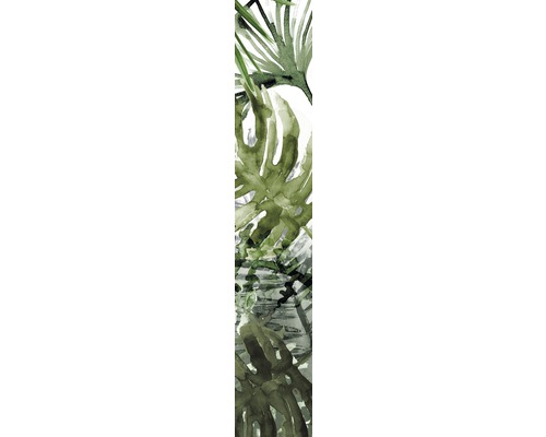 Illustration av tropiska blad