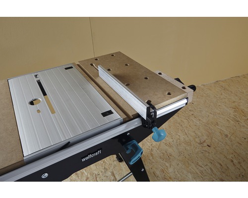 Wolfcraft monterings- och maskinbord med aluminiumplatta och MDF-skiva