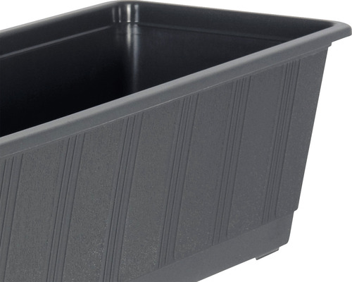 Rektangulär blomlåda av plast