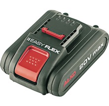Batteri med 20 volt och Easy Flex-tryck