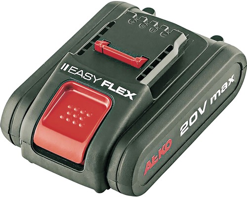 Batteri med 20 volt och Easy Flex-tryck